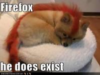 Огнелис существует