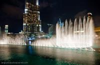 Дубайское шоу фонтанов
