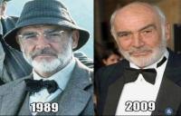 Как изменился Шон Коннери за 20 лет