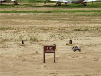 Локхид F-117 «Найт Хок» Истребитель-невидимка на аэродроме.