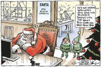 Санта не одобряет Wikileaks