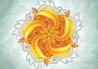 Crazy psychotic squirrel mandala