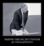 Нынче уже не до стерхов, до утки бы доползти