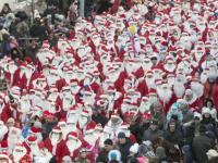 В Рыбинске прошел парад Дедов Морозов (С наступающим!!!)