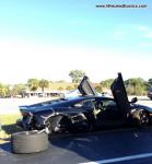 Lamborghini Aventador в заднюю часть въехала машина 79-летней женщины. Sarasota, Florida.