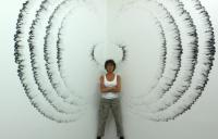 Рисованная пальцами фреска