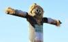 Христиане приняли пугало за распятого Мессию