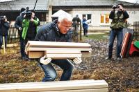 Банкир Лебедев на принудительнх работах