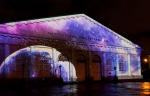 Новогоднее аудиовизуальное 3D шоу «Сны Москвы» на фасаде «Манежа»