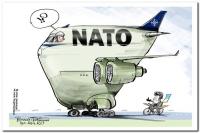 Поросенок Петр на сраном велосипеде стремится в НАТО