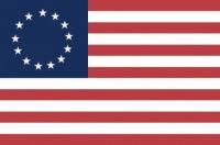 флаг США в период 14 июня 1777 — 1 мая 1795