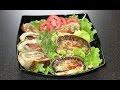 Баклажаны с сыром. Рецепт баклажанных рулетиков.