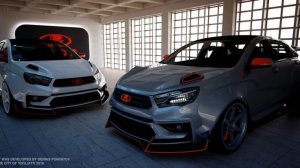 Lada Vesta примерила «кричащий» боди-кит