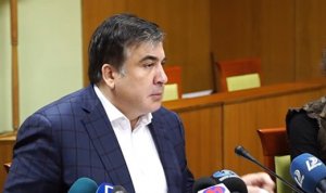 Конфуз губернатора: Саакашвили заговорил на неизвестном языке