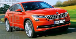 Кроссовера Skoda Kodiaq обззаведется купеобразной версией