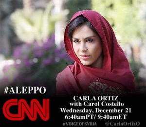 Побывавшая в Сирии актриса рассказала CNN о реальной ситуации в Алеппо