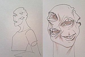 Художница сделала скульптуру из гнилых человеческих зубов