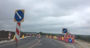 Строители трассы «Таврида» заасфальтировали первый участок дороги