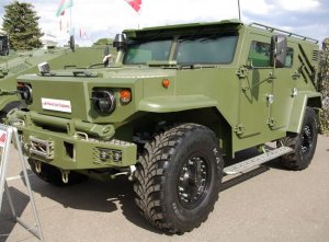 В Белоруссии разработали новый бронированный внедорожник