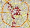 Схема ограничения движения транспорта в дни празднования 860-летия Москвы