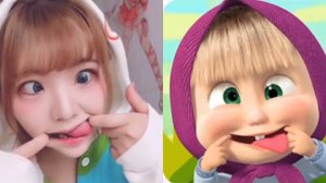 Японки подражают российской Маше из сериала "Маша и Медведь"