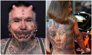 8-10 ноября Бельгия собрала очень странных людей со всего мира. Там проходил фестиваль боди-арта.