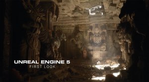 Unreal Engine 5  — новый игровой движок с фотореалистичным изображением.