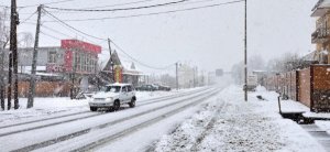 В Адлере снова зима...