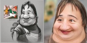 Персонажей советских мультфильмов «очеловечили». Что получилось (Почтальона Печкина, Карлсона и других узнаваемых героев детства представили такими, какими вы их еще не видели)