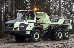 Грузовик Вольво HX04 на водородном топливе