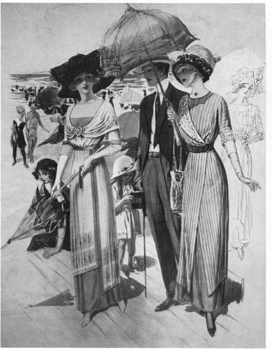 Купальщицы и купальные костюмы 19 - начала 20 века
